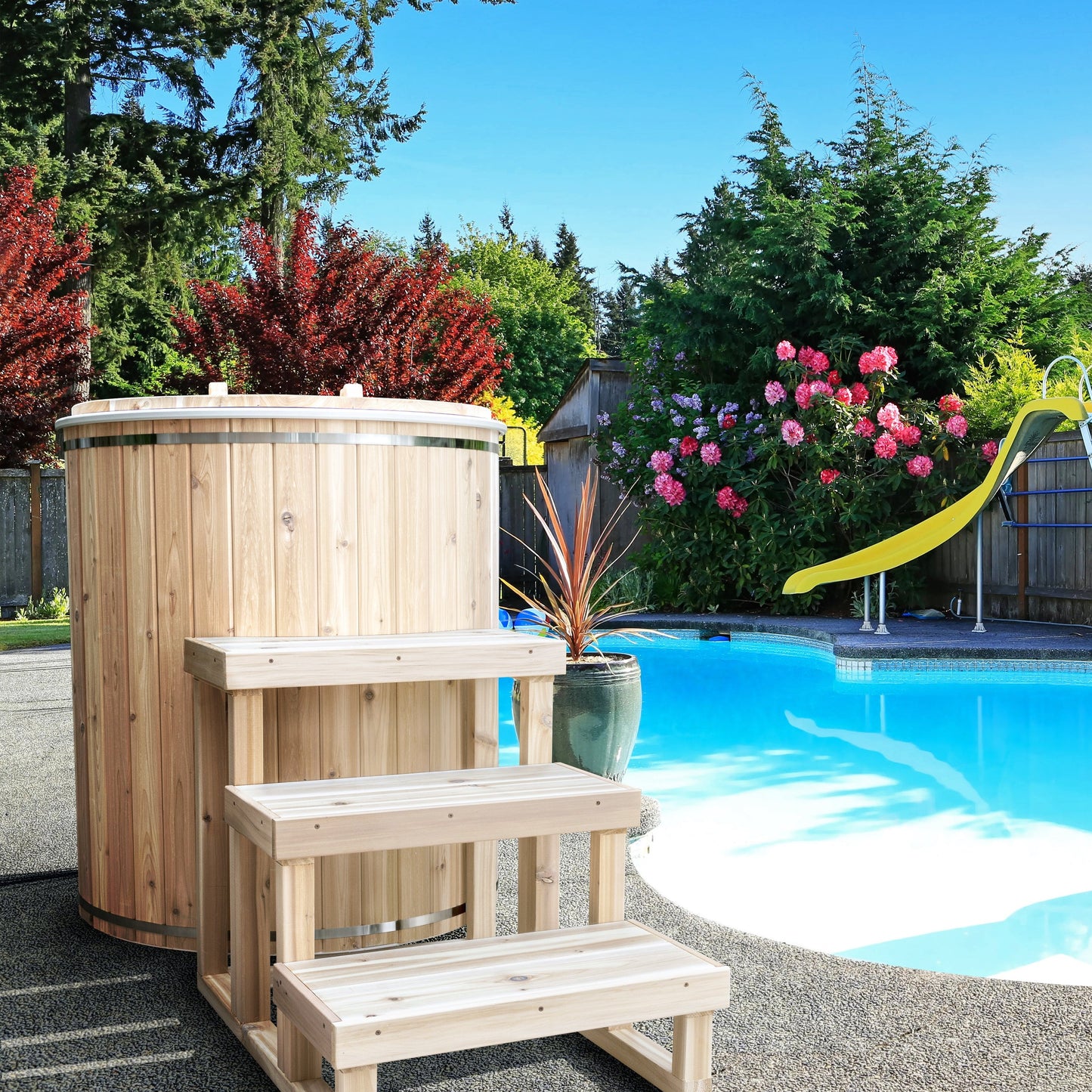 Dundalk LesiureCraft Canadian Timber Baltic Plunge Tub